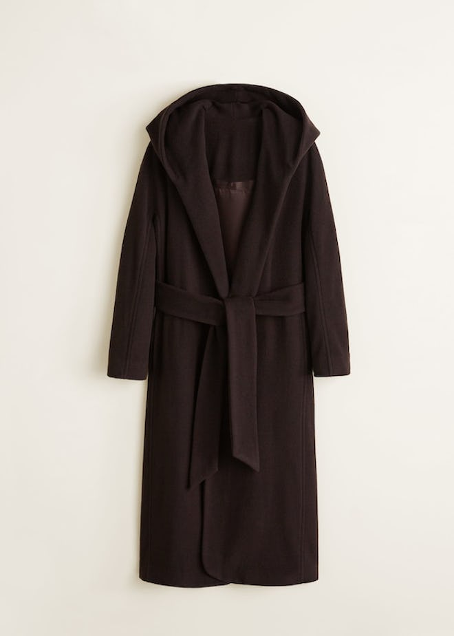 Long Recycled Wool Coat