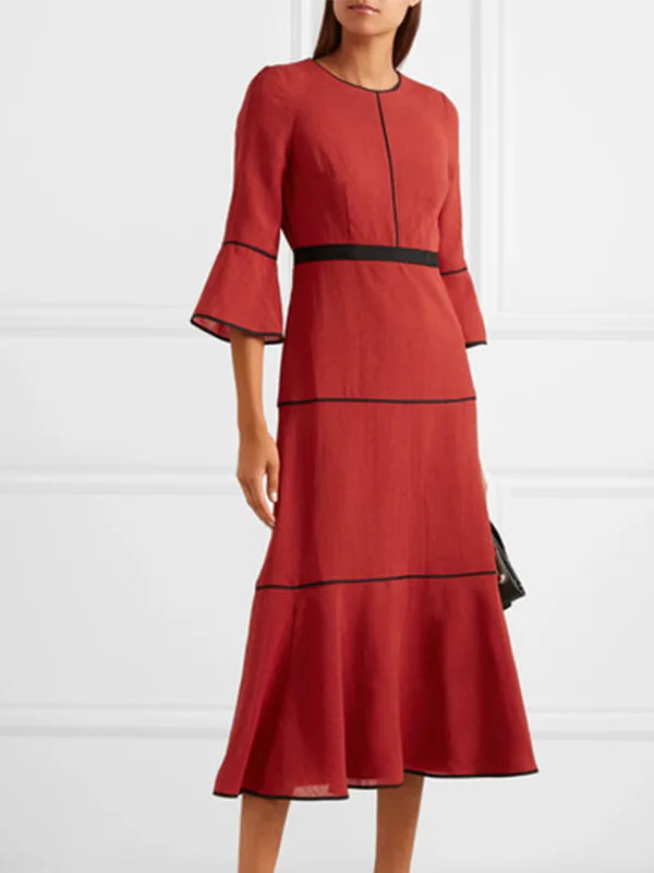 Queen Letizia's Dresses Are All Defined By This Subtle, Belted Detail