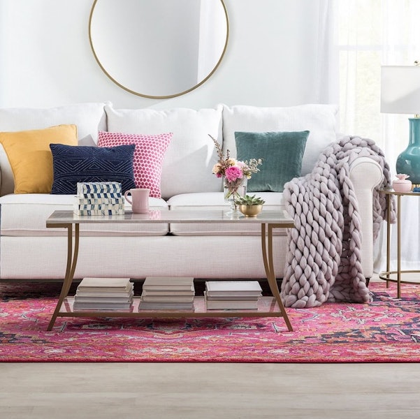 The Biggest Throw Rug Trends Right Now According To An