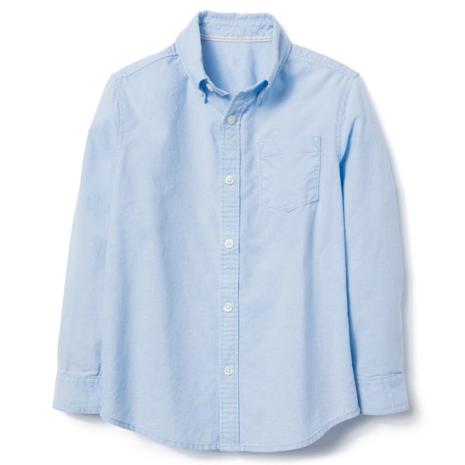 Long-Sleeve Oxford Shirt