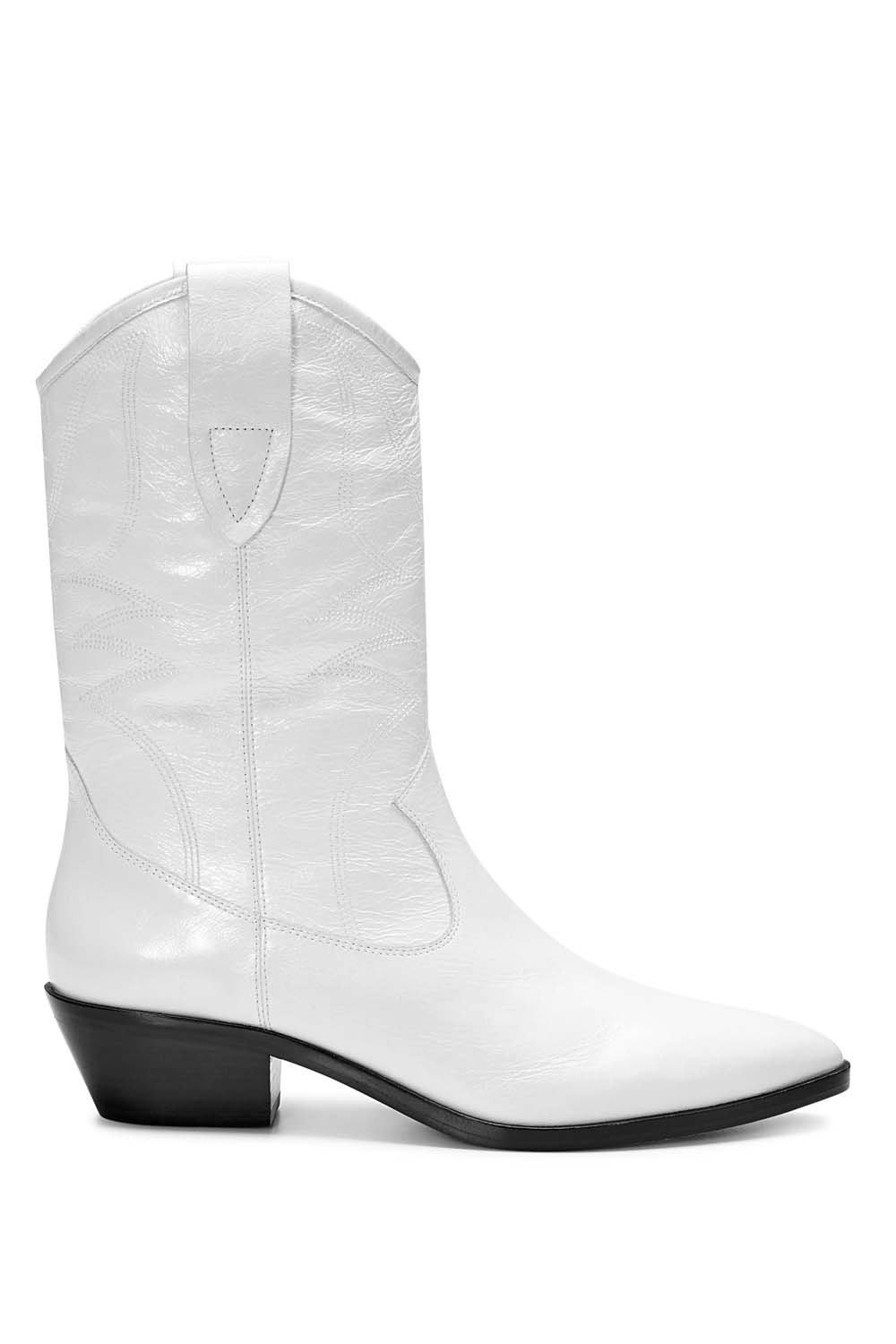 fendi cowboy boots white