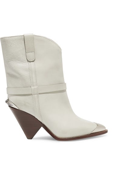 fendi white cowboy boots