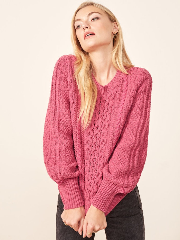 Reformation's La Ligne Collab Has 3 Colorful, Basic Sweaters You'll Want To  Wear With Everything, The Zoe Report