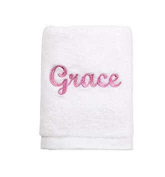 Name Embroidered Hand Towels