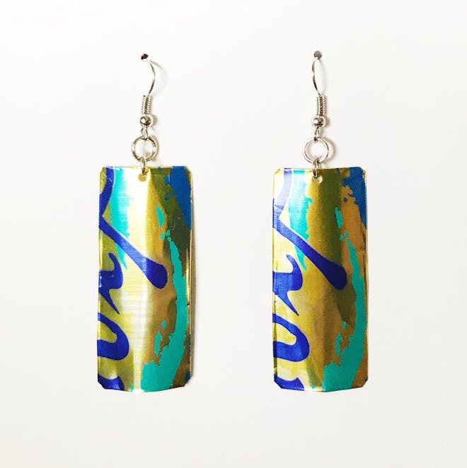 Recycled LaCroix Can Earrings