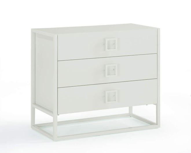 Now House by Jonathan Adler Vally 3- Drawer Dresser, White