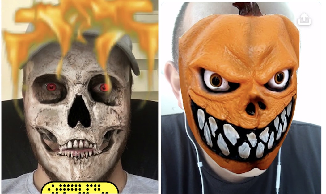These Snapchat Lenses For Halloween 2018 Are Haunting My Dreams 