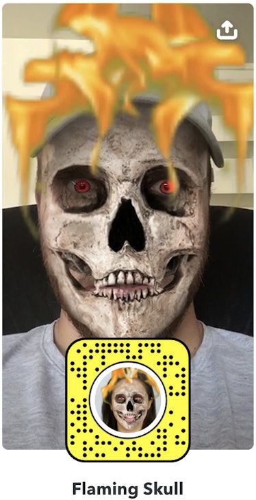 Scary-Face Lens by Kaka.201 - Snapchat Lenses and Filters