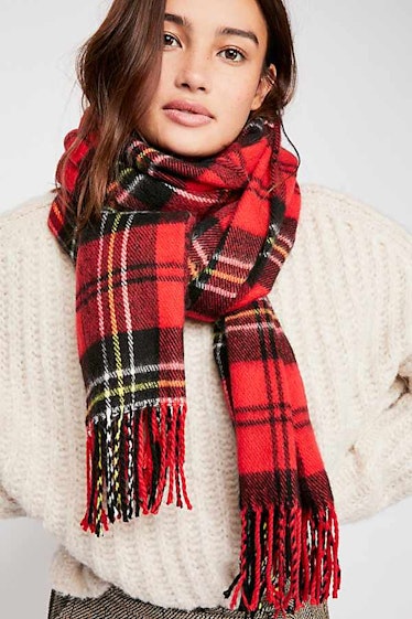 Bailey Brushed Plaid Scarf