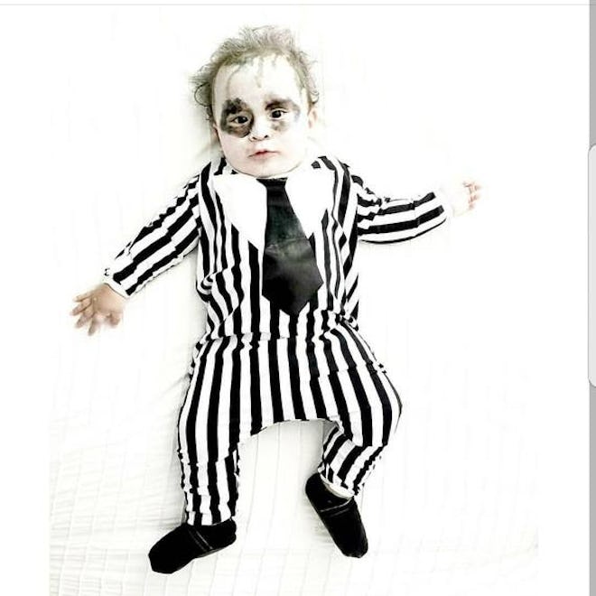 Fancy Schmancy Baby on Etsy's Baby Beetlejuice Costume