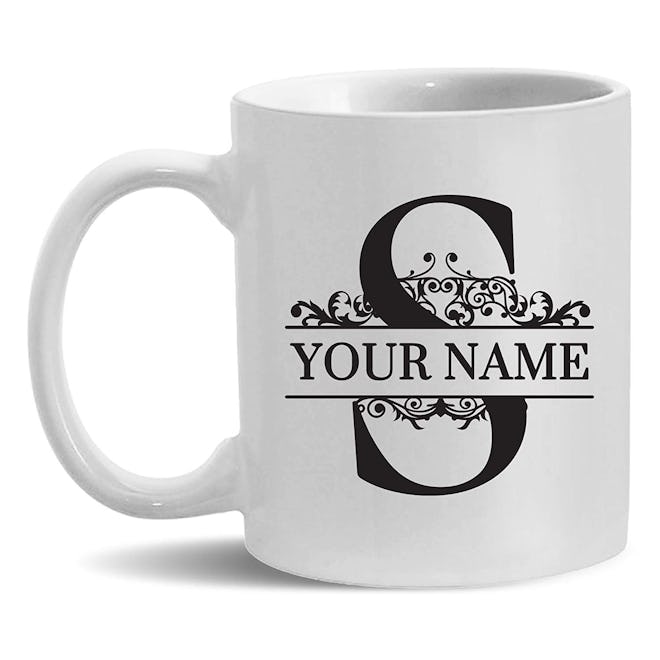 Custom Monogram Coffee Mugs