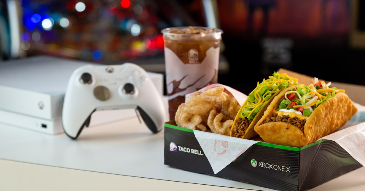 Taco Bell S 5 Double Chalupa Box Could Win You A Limited Edition Xbox One So Order Up Taco Bell S 5 Double Chalupa Box Could Win You A Limited Edition Xbox One So Order Up