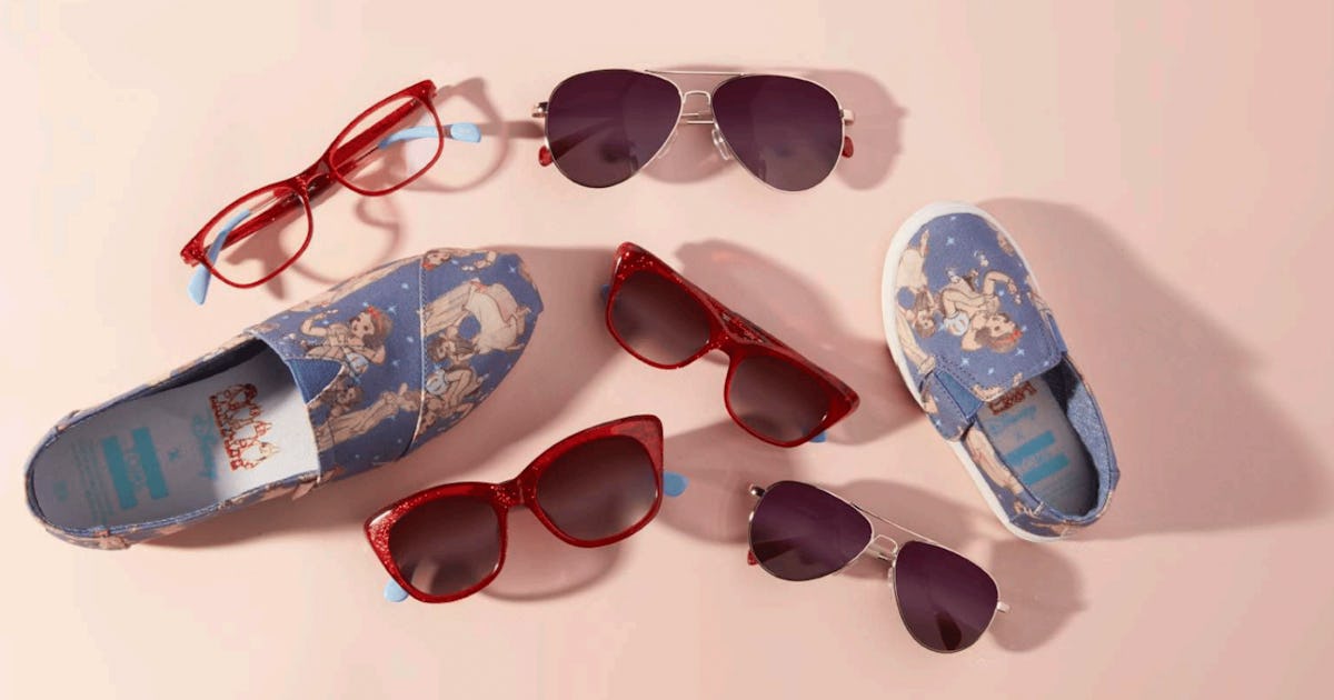 Toms cinderella glitter online