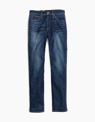Slim Straight Jeans in William Wash