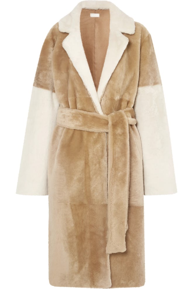 Reversible Shearling Coat