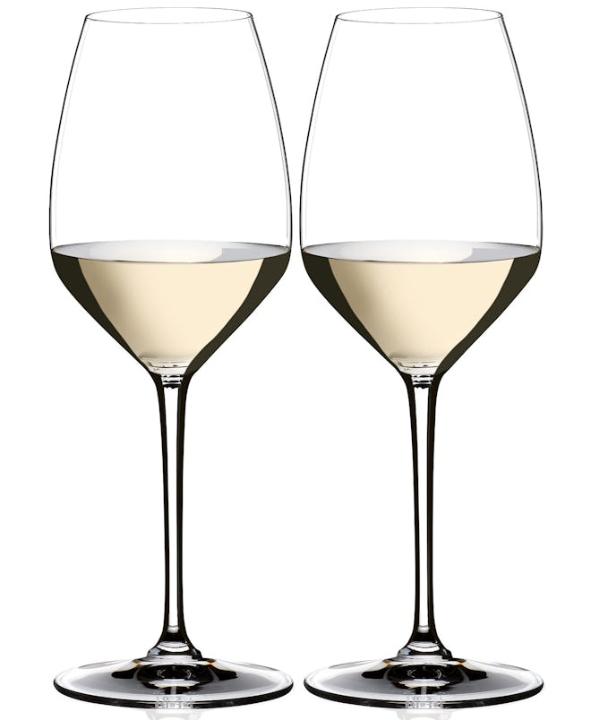 Set of 2 Heart to Heart Riesling Glasses