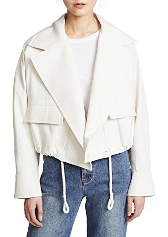 Cropped Lapel Jacket