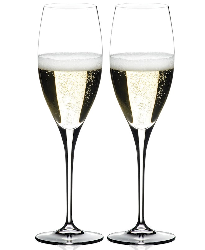 Riedel Set of 2 Heart to Heart Champagne Flutes