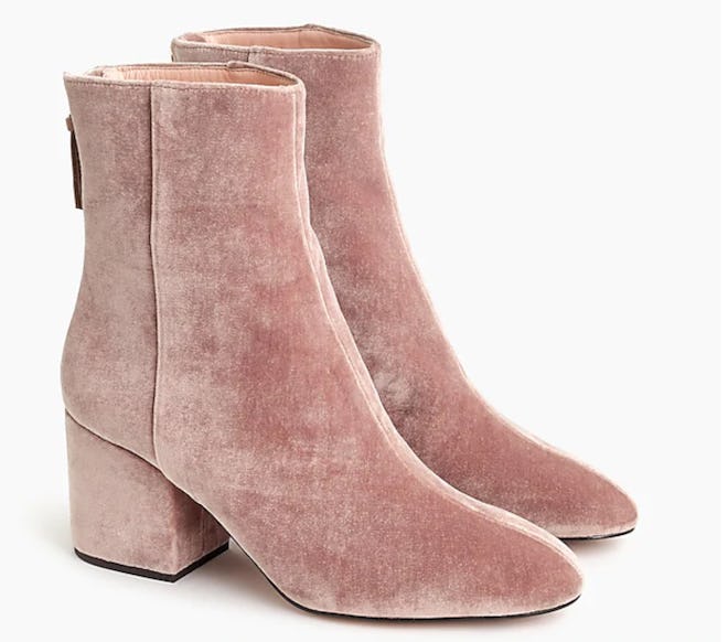 Sadie Ankle Boots In Hthr Blush