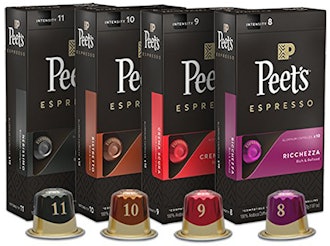 Peet's Coffee Espresso Capsules Variety Pack, 40-Count