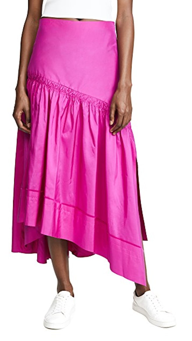 Shirred Skirt