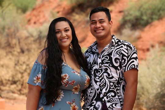 Kalani & Asuelu from '90 Day Fiancé' posing for a photo