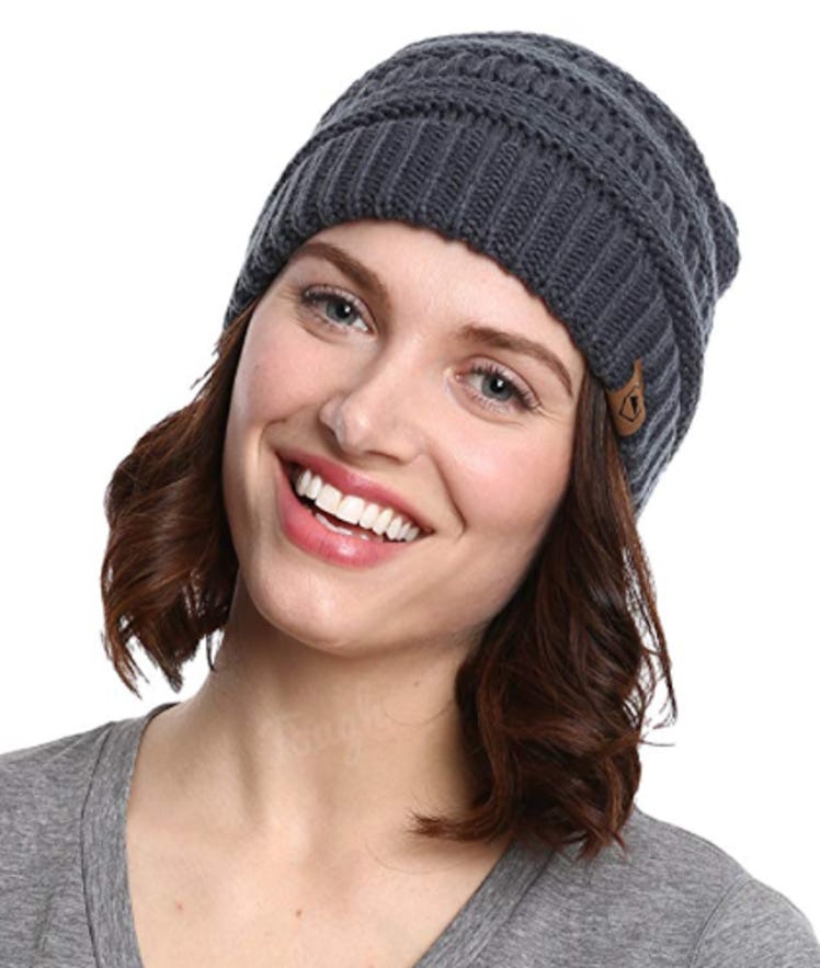 Tough Headwear Cable Knit Beanie