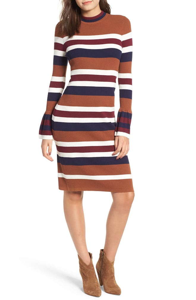 Stripe Sweater Dress