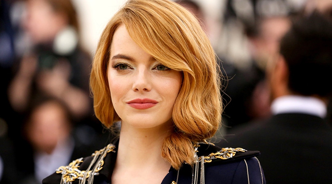 Emma Stone S Blunt Lob Haircut Is The Ultimate Inspiration For
