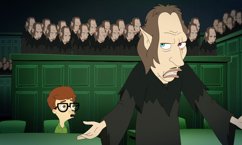 0cd5a543 5a44 48b0 9e17 a092689f8476 big mouth s02e03 17m44s25523f Sorcier de la Honte, Tribunal