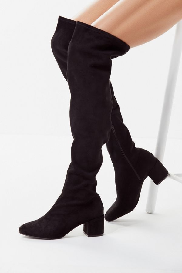 Black Over-The-Knee Boots To Pair With 