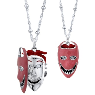 Lock Devil Mask Neckace