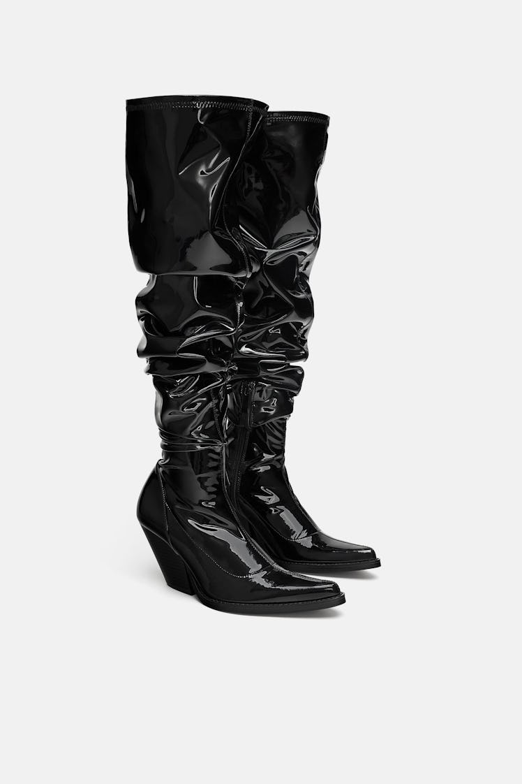 Over-The-Knee Cowboy Boots