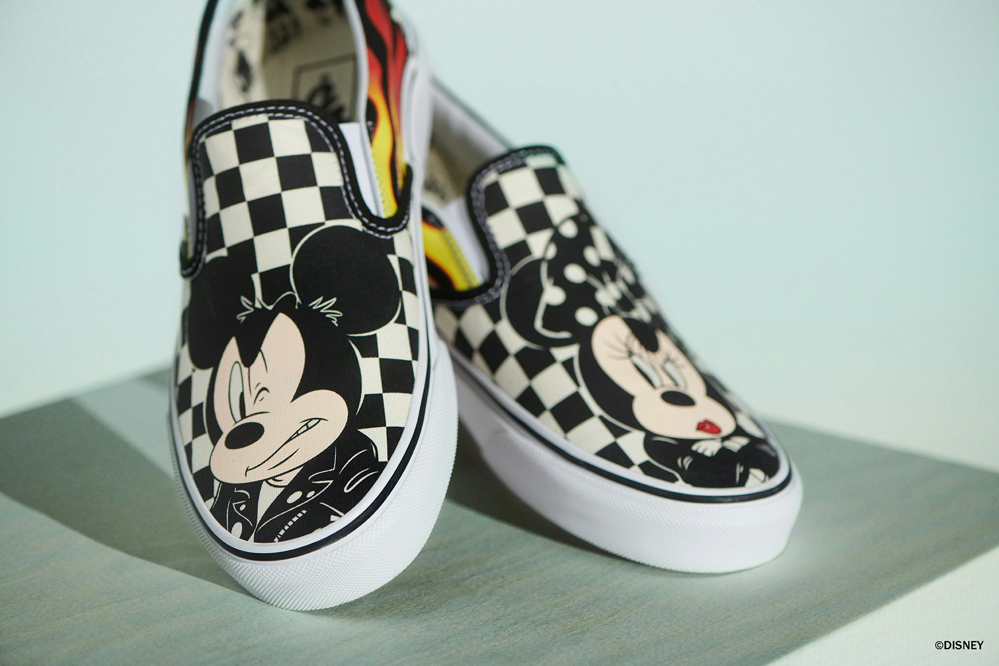 the mickey mouse vans