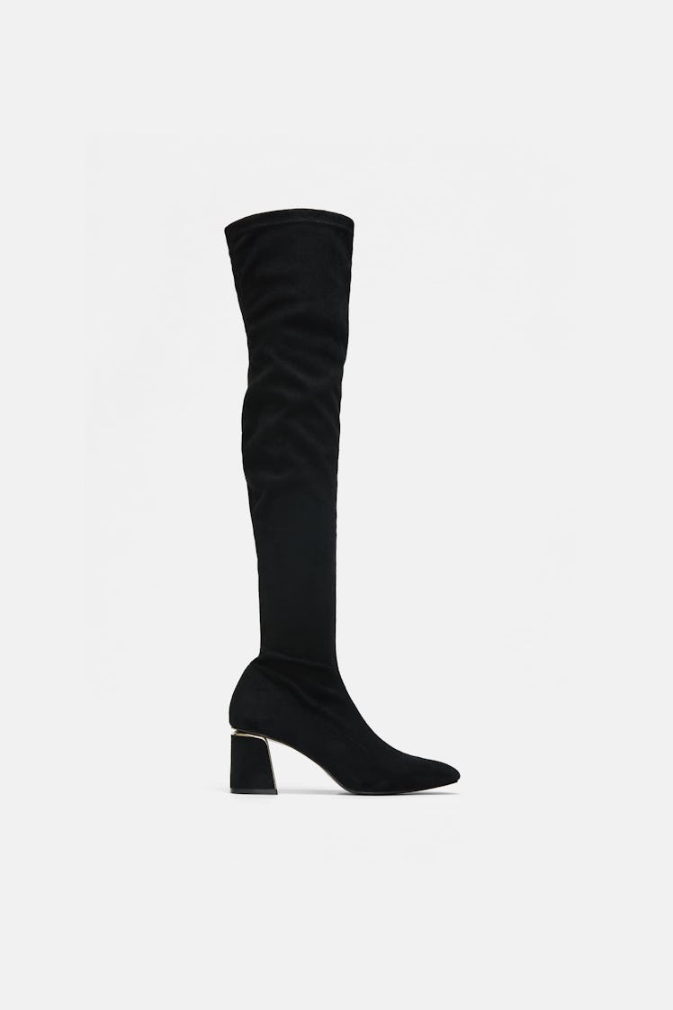 Over-The-Knee Heeled Boots