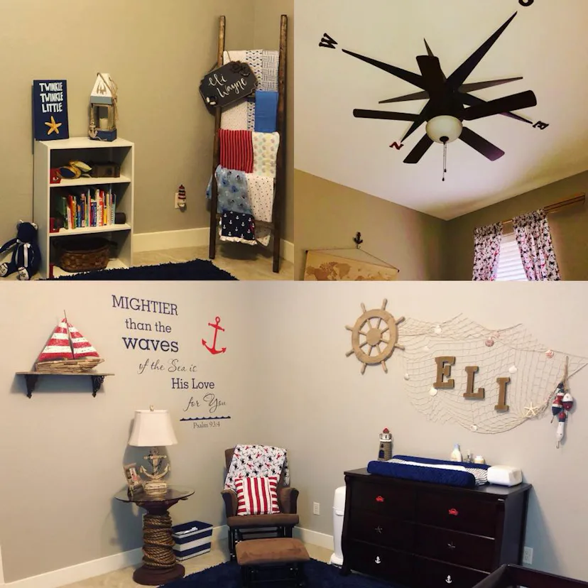 15 Nautical Nursery Ideas For Your Little First Mate