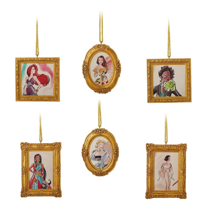 Disney Princess Ornament Set - Disney Designer Collection - Limited Edition