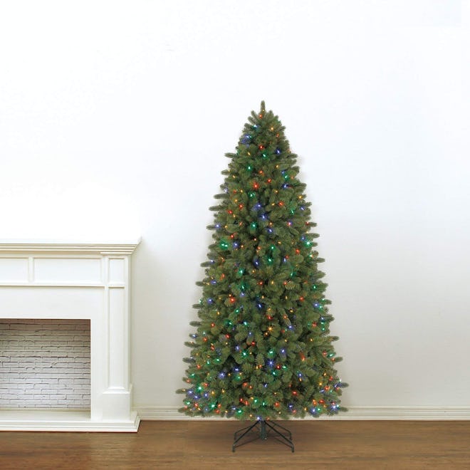 Evergreen Classics Color-Changing Spruce Artificial Christmas Tree