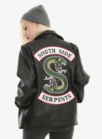 RIVERDALE SOUTHSIDE SERPENTS FAUX LEATHER JACKET 