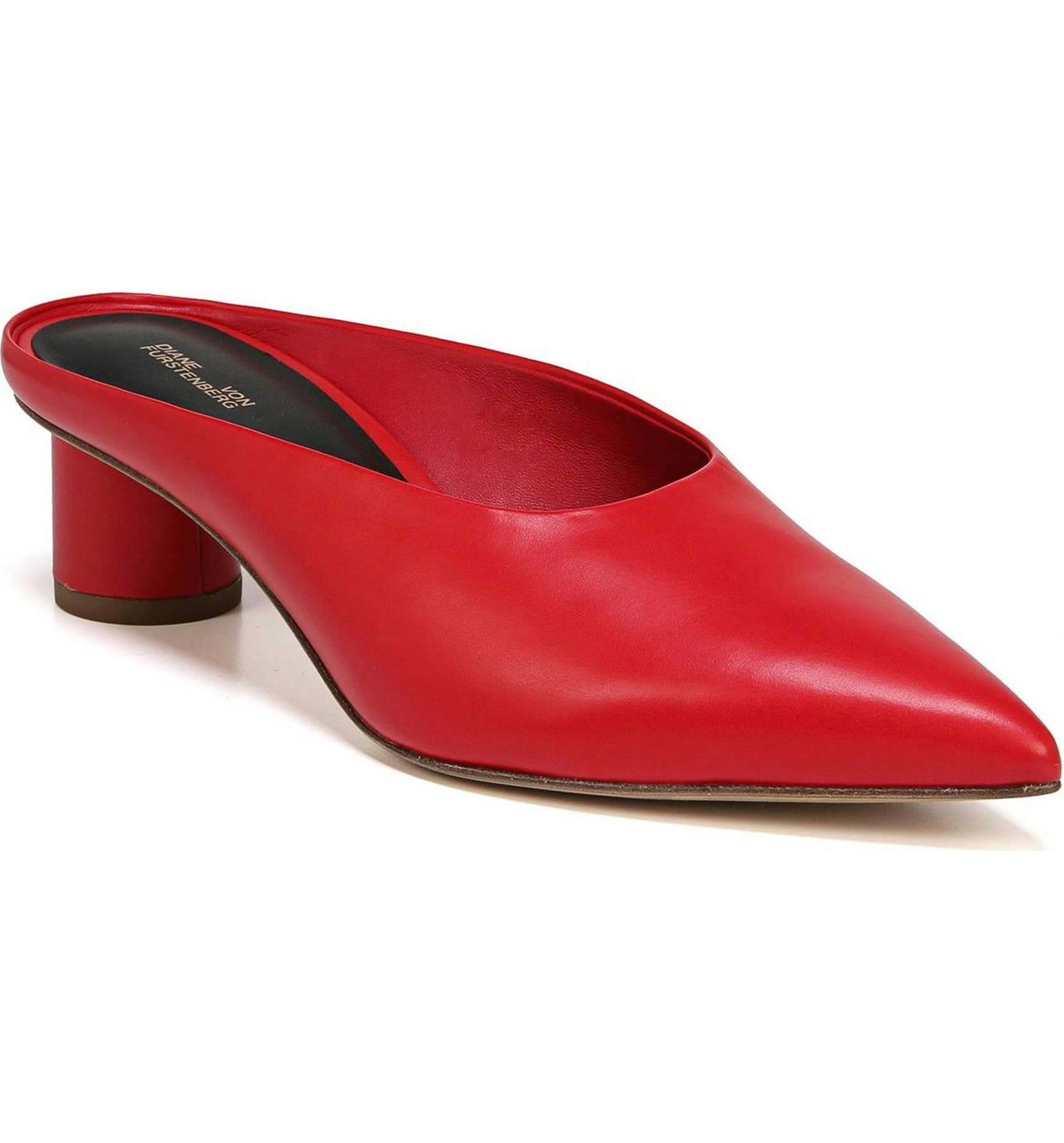 red mules shoes