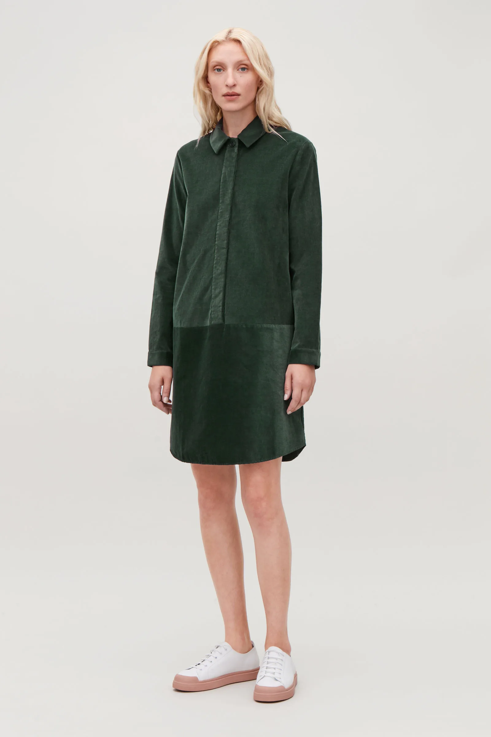 slim fit dress slacks Never Too Late Olive Green Corduroy Dress, Large - The Mint Julep Boutique