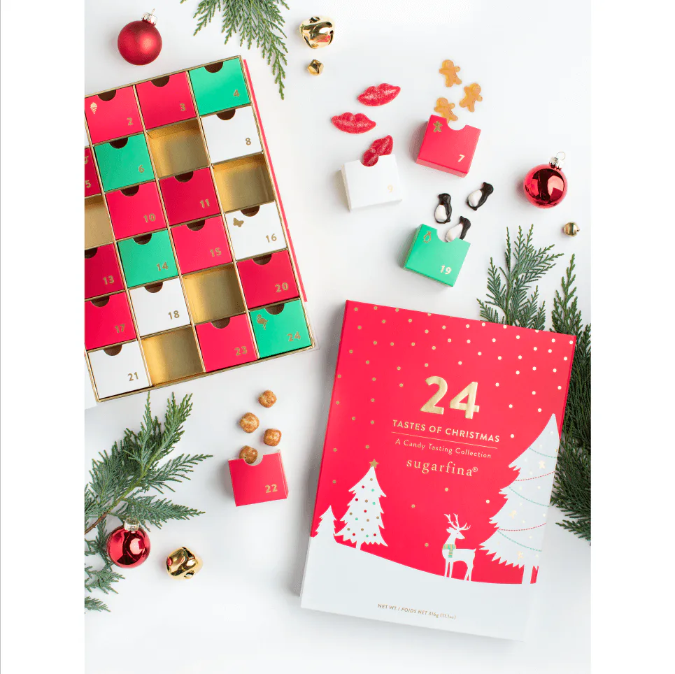 Sugarfina's 24 Tastes Of Christmas Advent Calendar Is The Sweet Surprise  That Keeps On Giving
