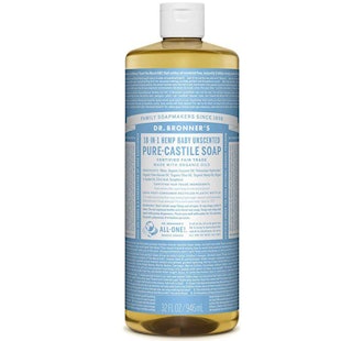 Dr. Bronner's Hemp Baby Unscented Pure-Castile Soap