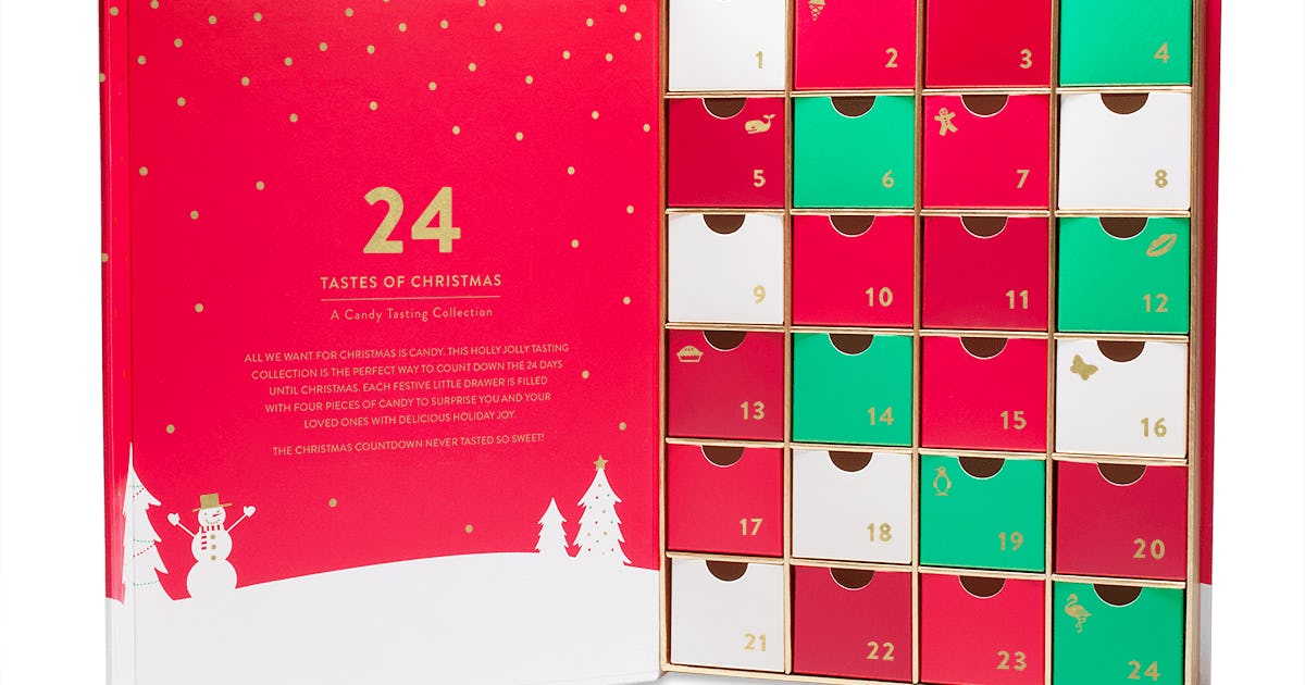 Sugarfina’s 24 Tastes Of Christmas Advent Calendar Is The Sweet