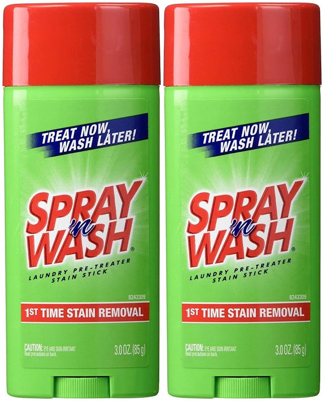 Spray 'n Wash Laundry Pre-Treater Stain Stick, 3 Oz. (2-Pack)