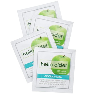 Hello Cider Organic Acne Face Wipes (25 Wipes)