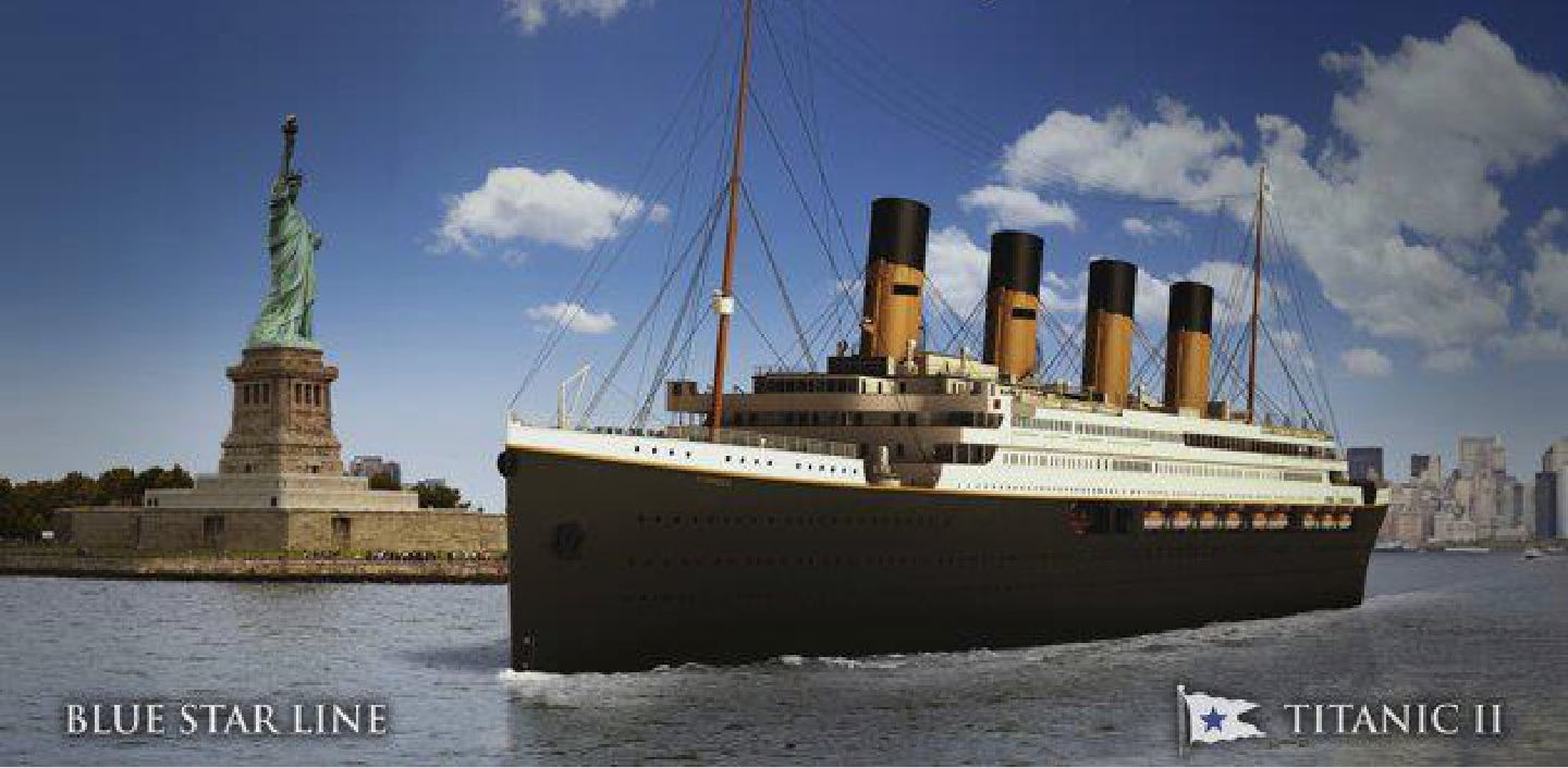 "Titanic II," A Replica Of The Titanic, Will Set Sail In 2022 After Delays