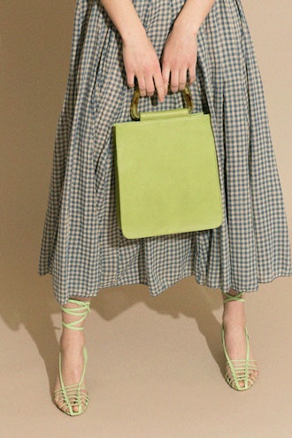 Clyde Chartreuse Rectangle Bag
