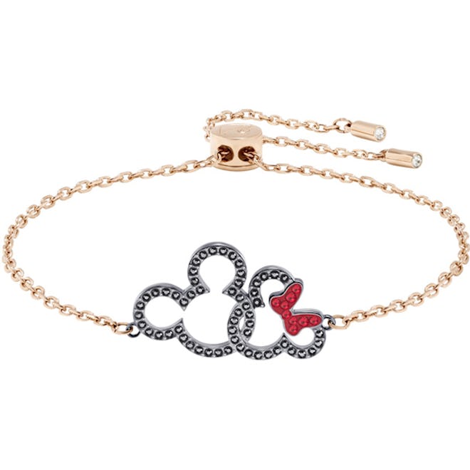 Swarovski Mickey & Minnie Bracelet