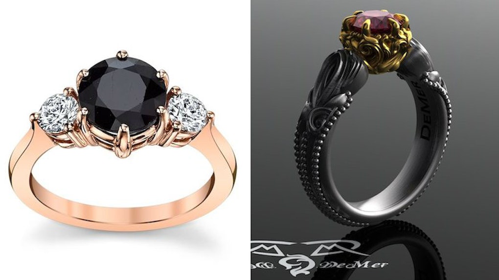 13 Spooky Engagement Rings You Ll Hallo Scream For This Halloween